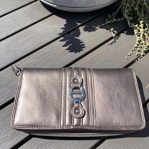 Clutch Purse with Built-in Wallet